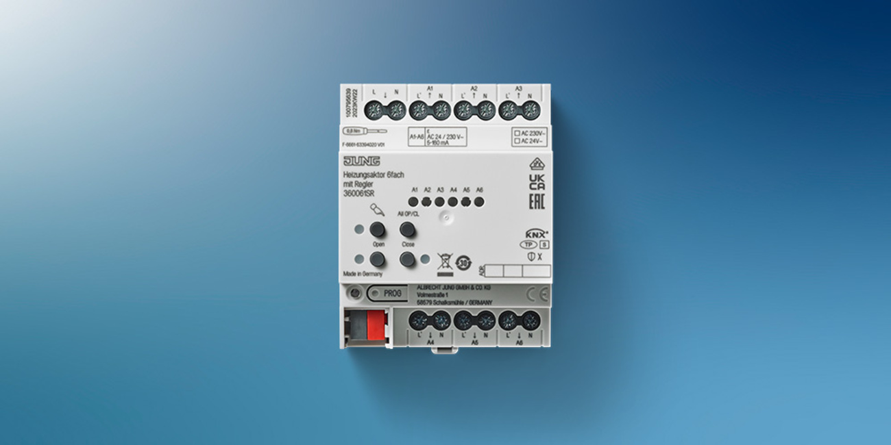 KNX Heizungsaktor 6-fach bei Elektro Schröder GmbH in Schneverdingen