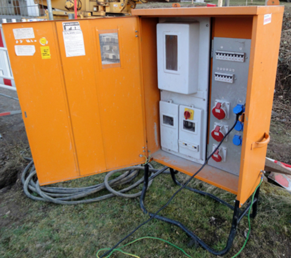 Baustromkasten bei Elektro Schröder GmbH in Schneverdingen
