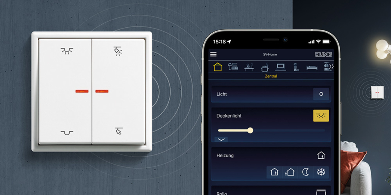 KNX RF Taster bei Elektro Schröder GmbH in Schneverdingen